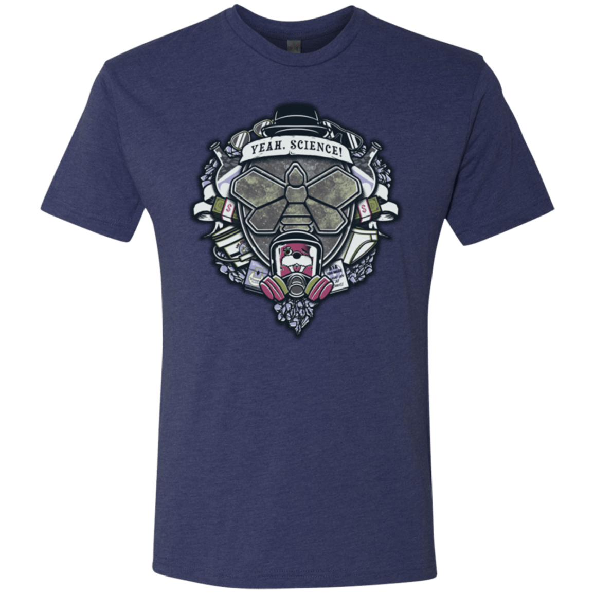 T-Shirts Vintage Navy / Small Yeah, Science! Men's Triblend T-Shirt