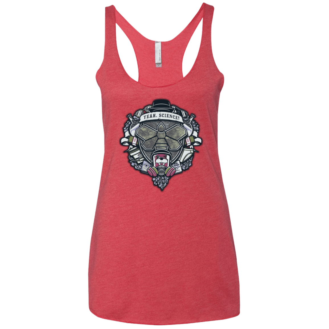 T-Shirts Vintage Red / X-Small Yeah, Science! Women's Triblend Racerback Tank