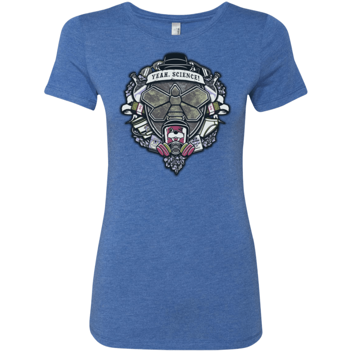 T-Shirts Vintage Royal / Small Yeah, Science! Women's Triblend T-Shirt