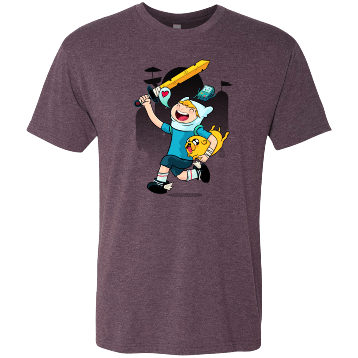 T-Shirts Vintage Purple / Small Yeahdventure Men's Triblend T-Shirt