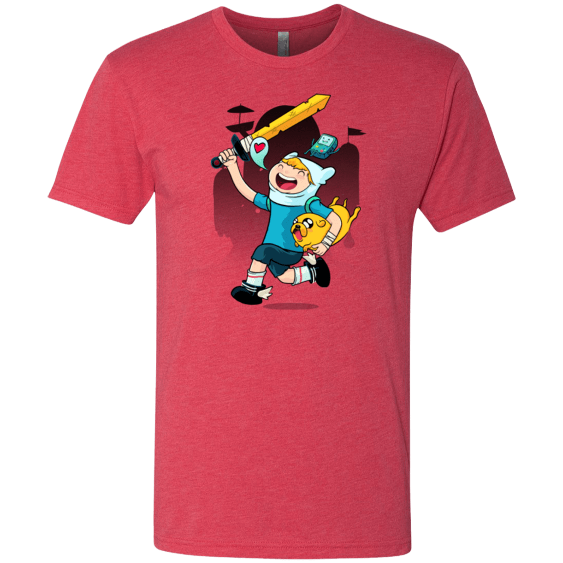 T-Shirts Vintage Red / Small Yeahdventure Men's Triblend T-Shirt