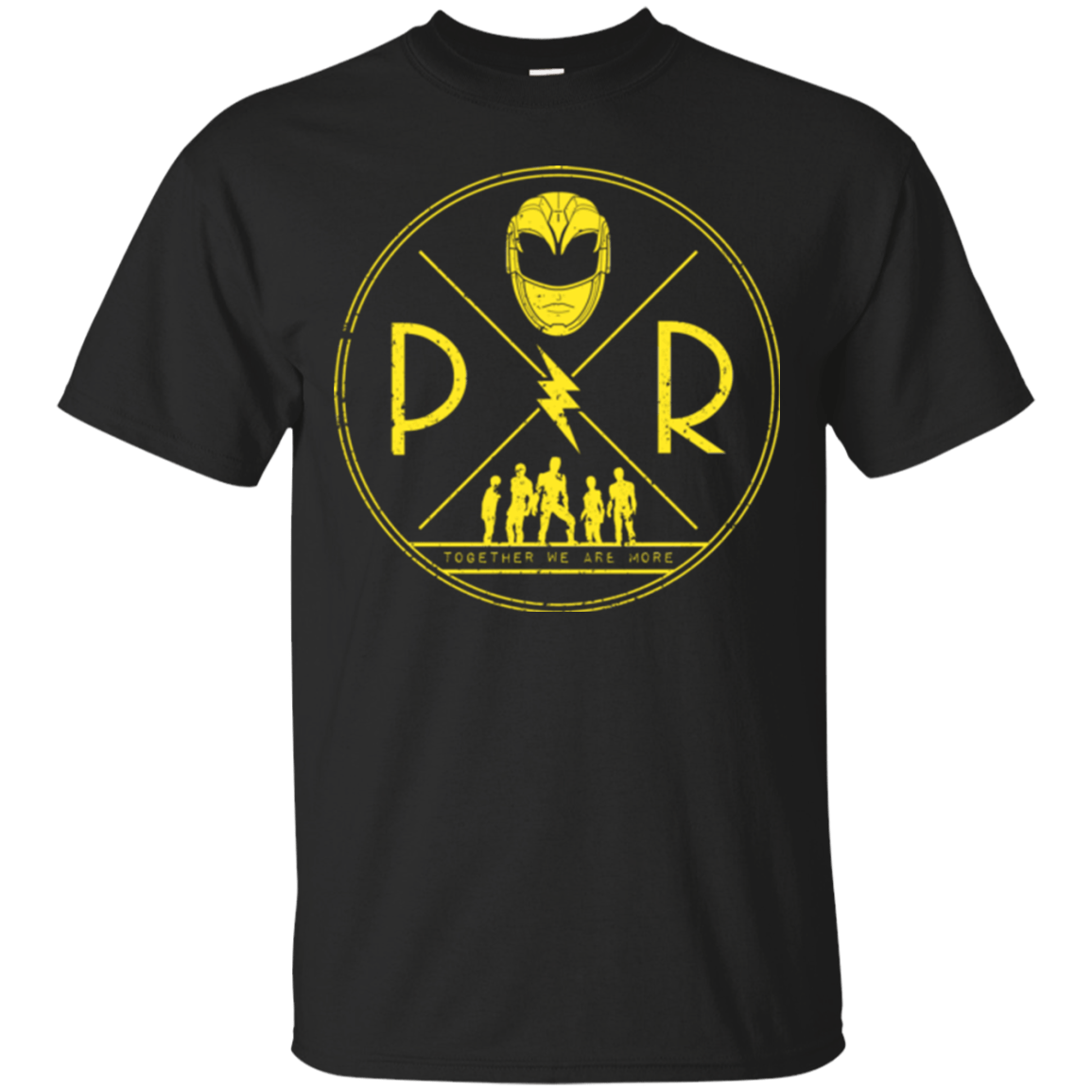 T-Shirts Black / Small Yellow Power T-Shirt