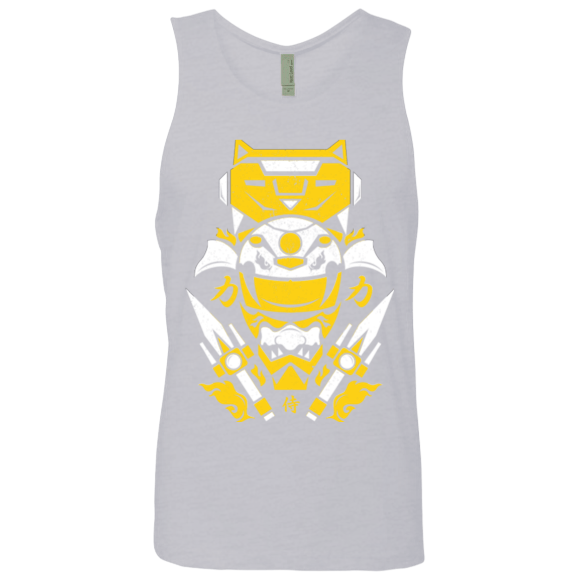 T-Shirts Heather Grey / Small Yellow Ranger Men's Premium Tank Top
