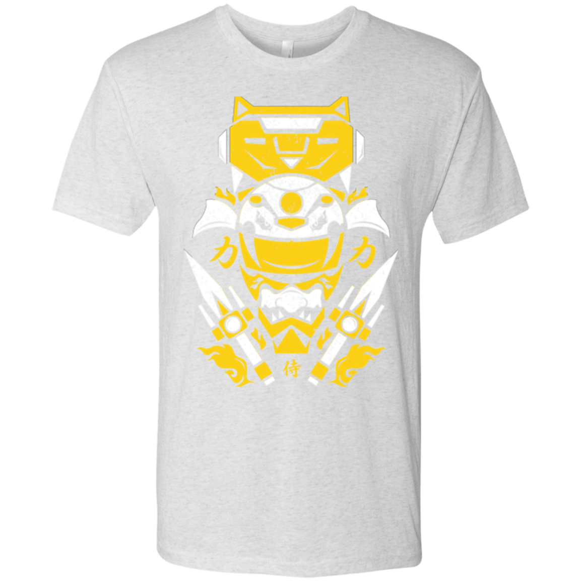 T-Shirts Heather White / Small Yellow Ranger Men's Triblend T-Shirt