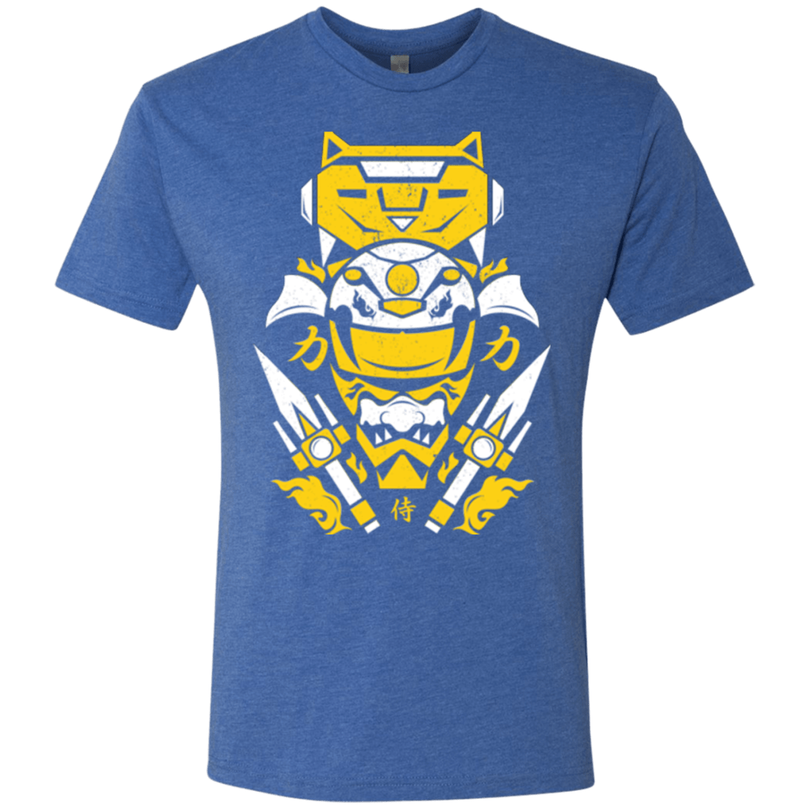 T-Shirts Vintage Royal / Small Yellow Ranger Men's Triblend T-Shirt