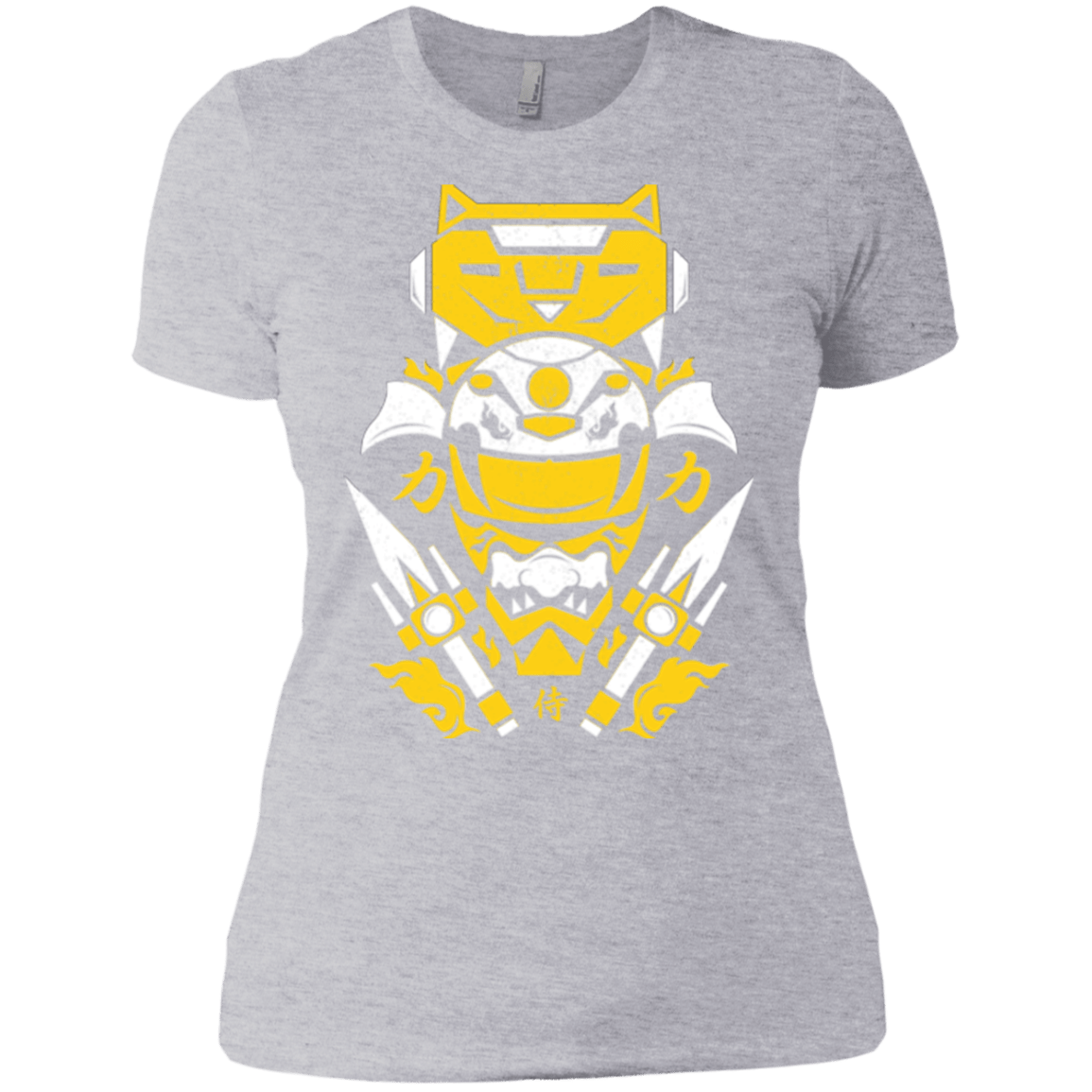 T-Shirts Heather Grey / X-Small Yellow Ranger Women's Premium T-Shirt