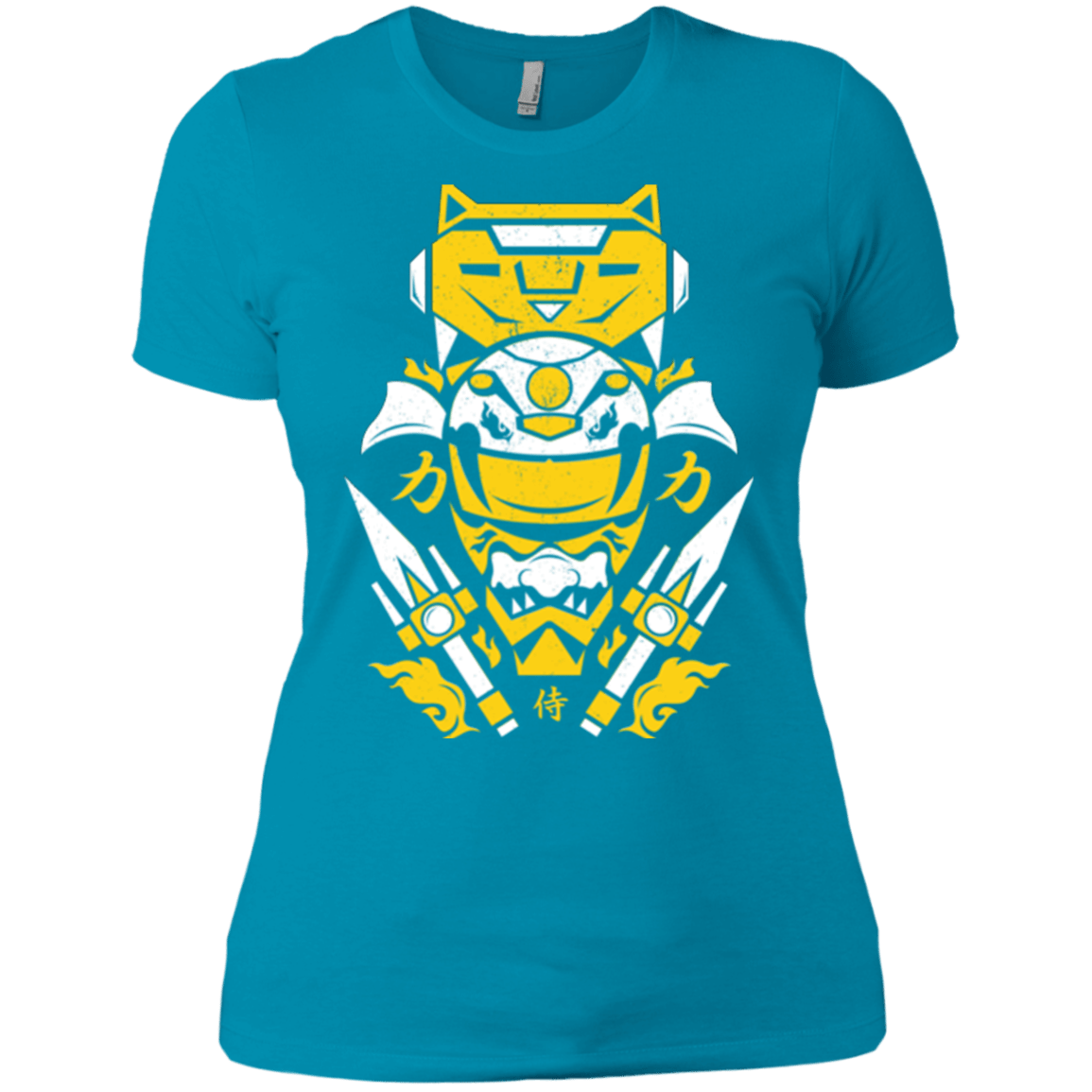 T-Shirts Turquoise / X-Small Yellow Ranger Women's Premium T-Shirt