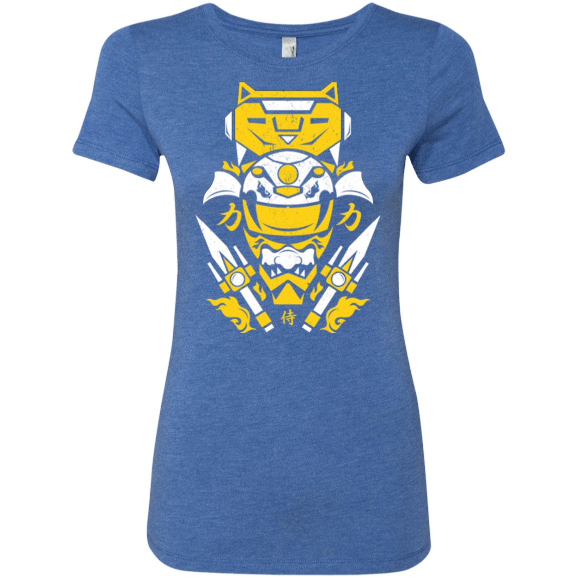 T-Shirts Vintage Royal / Small Yellow Ranger Women's Triblend T-Shirt