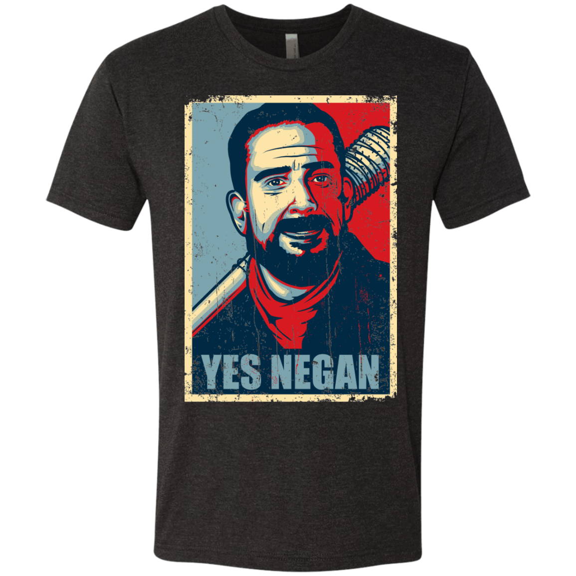 T-Shirts Vintage Black / Small Yes Negan Men's Triblend T-Shirt