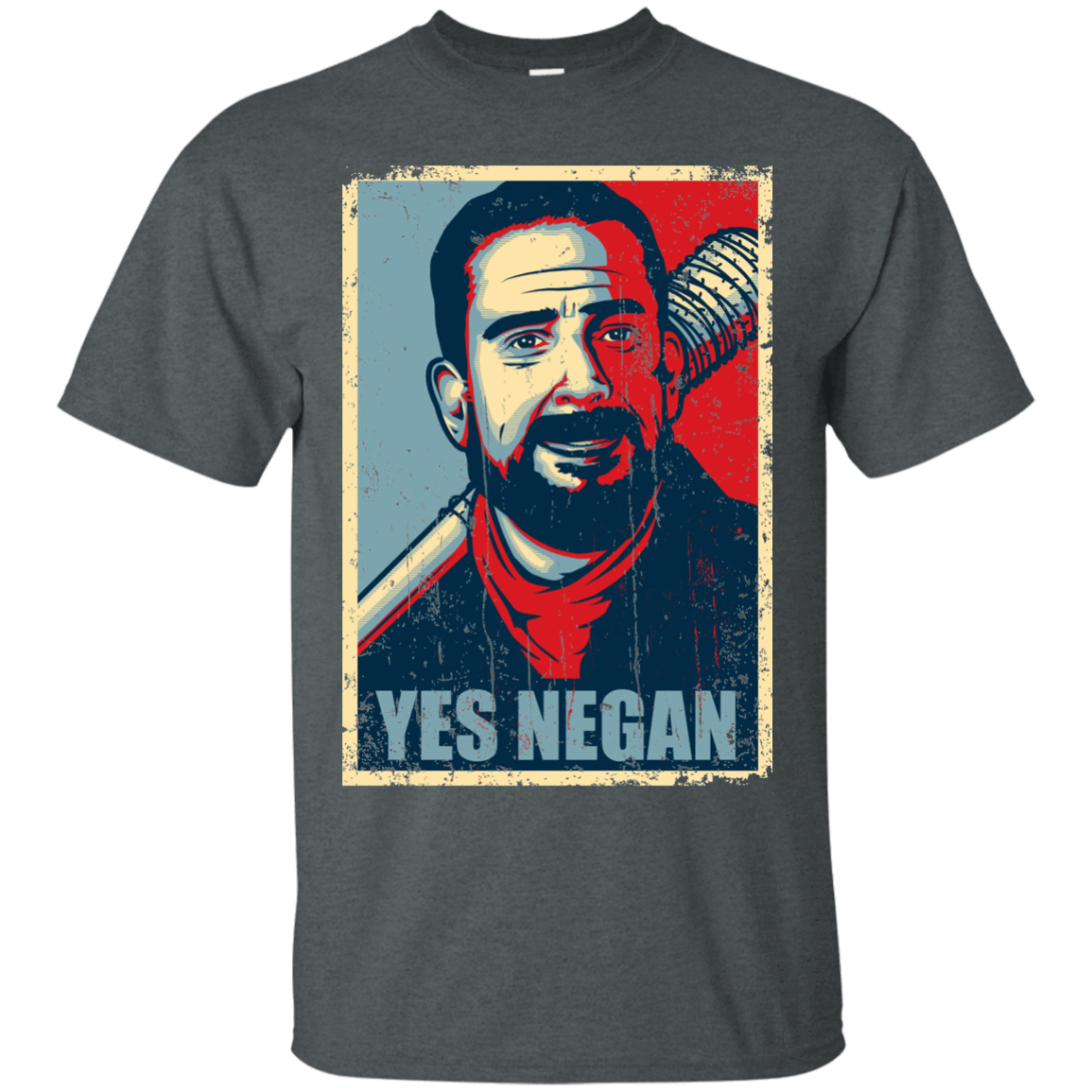 T-Shirts Dark Heather / Small Yes Negan T-Shirt