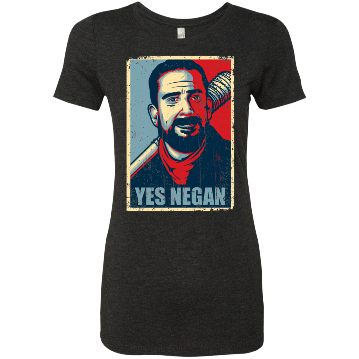 T-Shirts Vintage Black / Small Yes Negan Women's Triblend T-Shirt