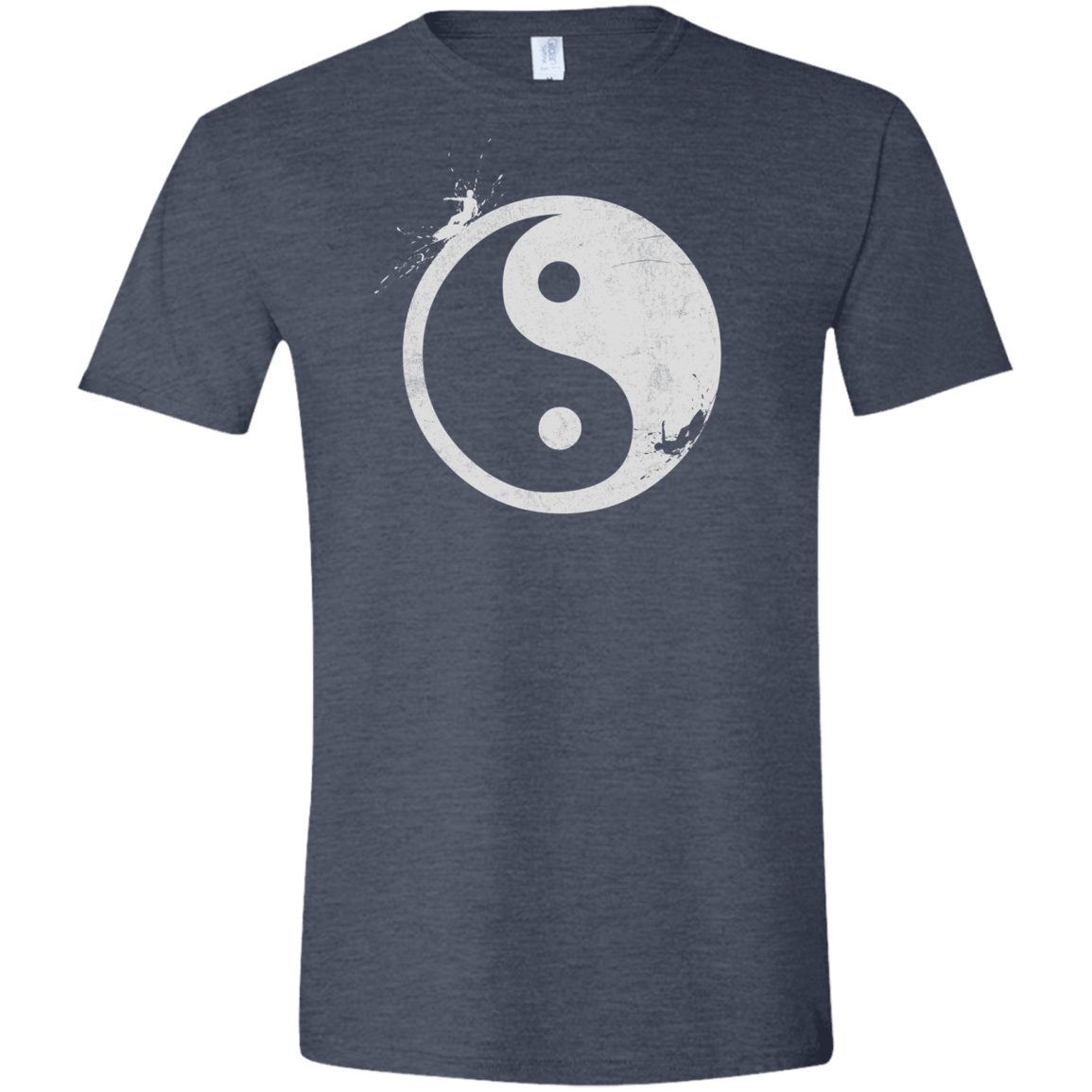 Yin Yang Surfer Men's Semi-Fitted Softstyle