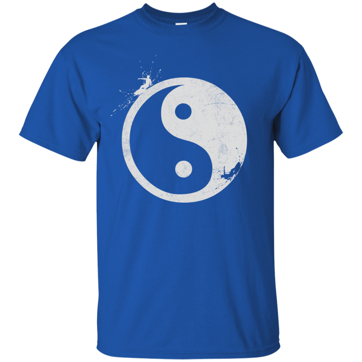 T-Shirts Royal / S Yin Yang Surfer T-Shirt