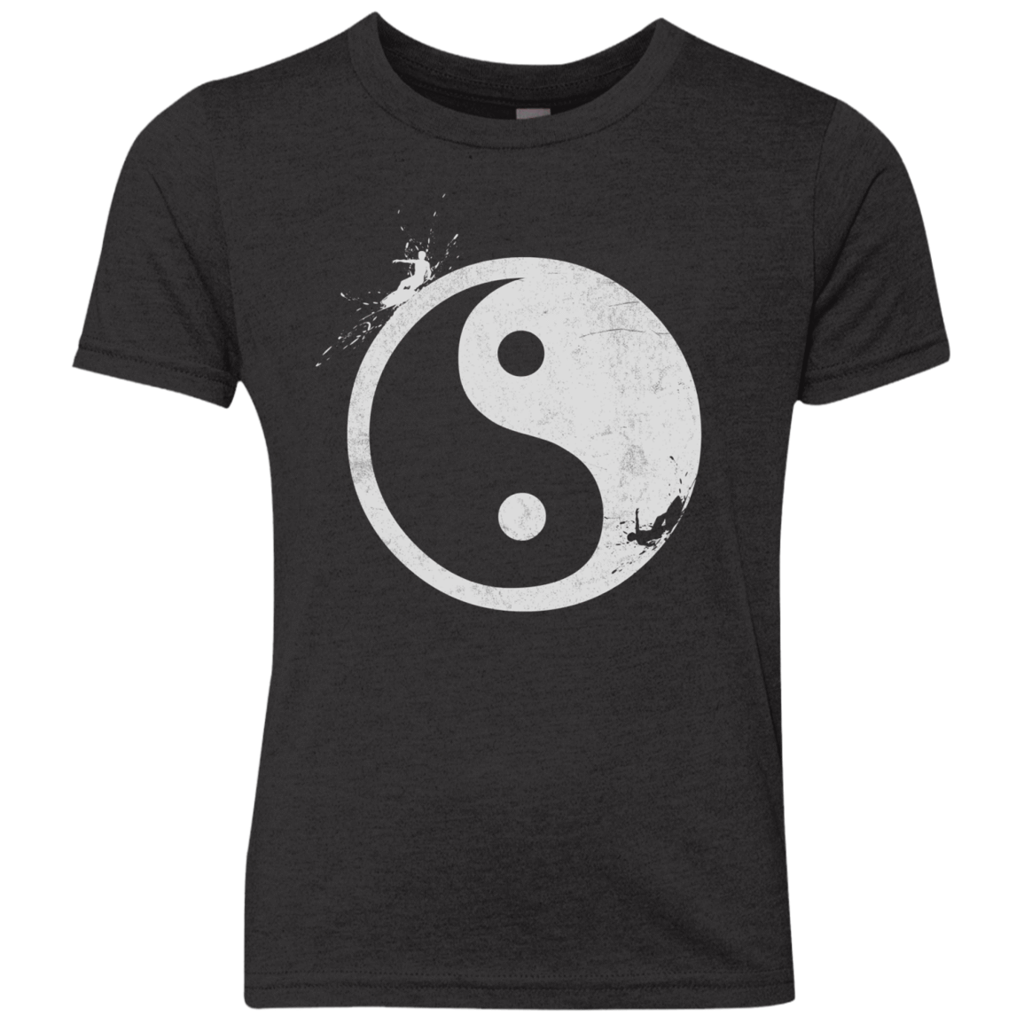 Yin Yang Surfer Youth Triblend T-Shirt