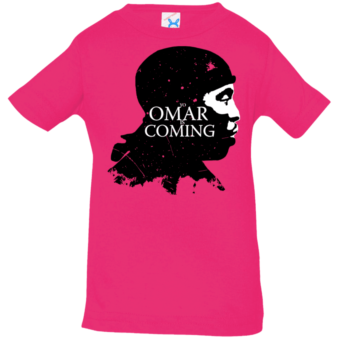 T-Shirts Hot Pink / 6 Months Yo Omar Is Coming Infant Premium T-Shirt