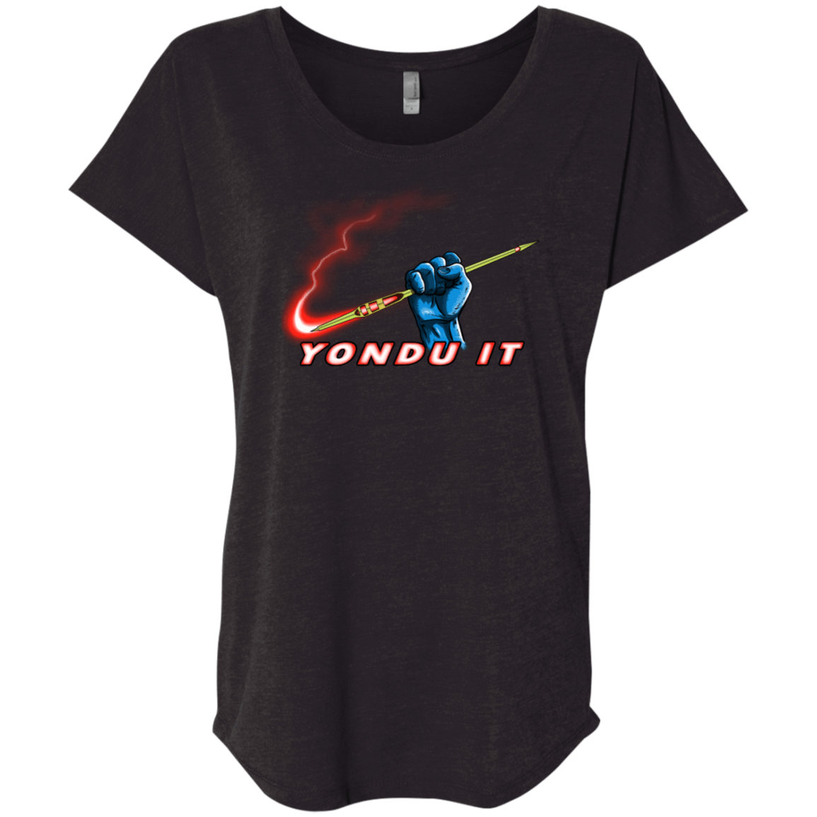 T-Shirts Vintage Black / X-Small Yondu It Triblend Dolman Sleeve