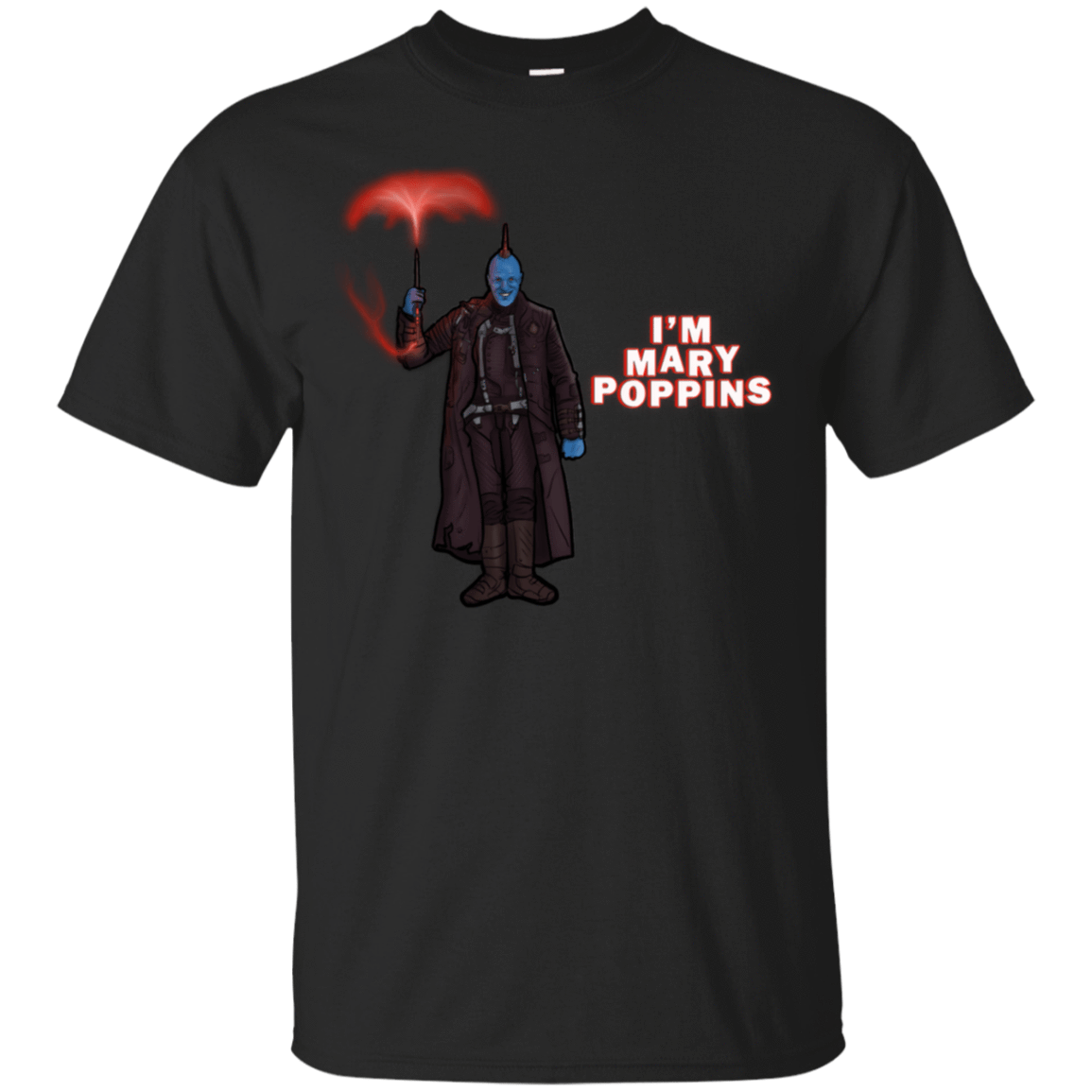 T-Shirts Black / S Yondu Poppins T-Shirt