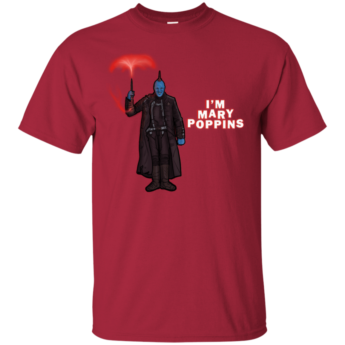 T-Shirts Cardinal / S Yondu Poppins T-Shirt