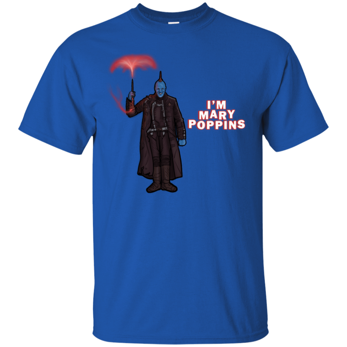T-Shirts Royal / S Yondu Poppins T-Shirt