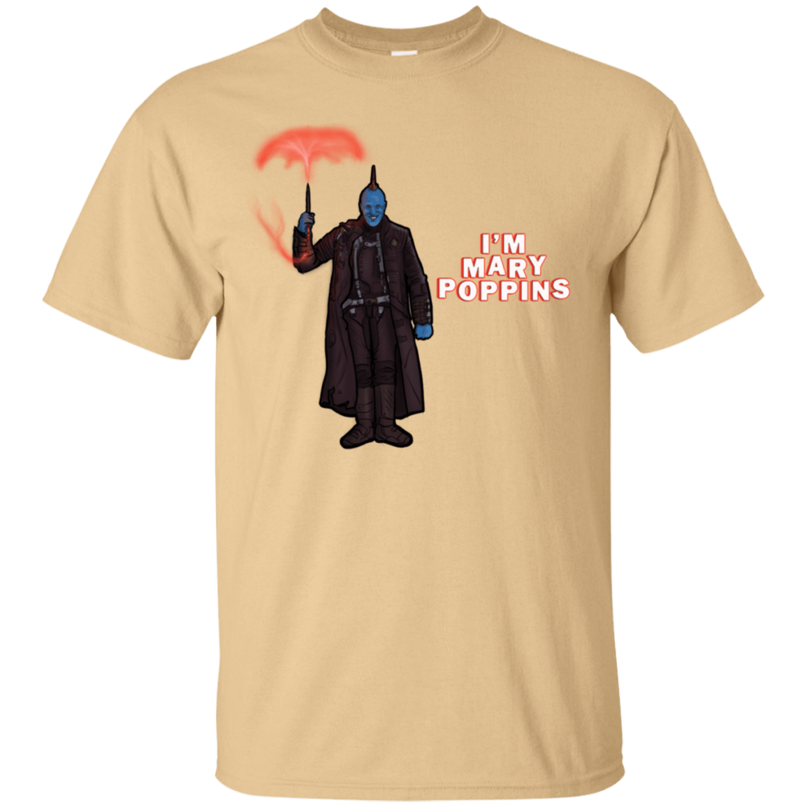 T-Shirts Vegas Gold / S Yondu Poppins T-Shirt