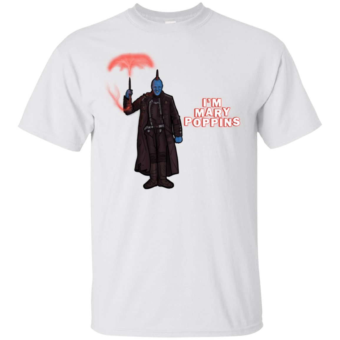 T-Shirts White / S Yondu Poppins T-Shirt