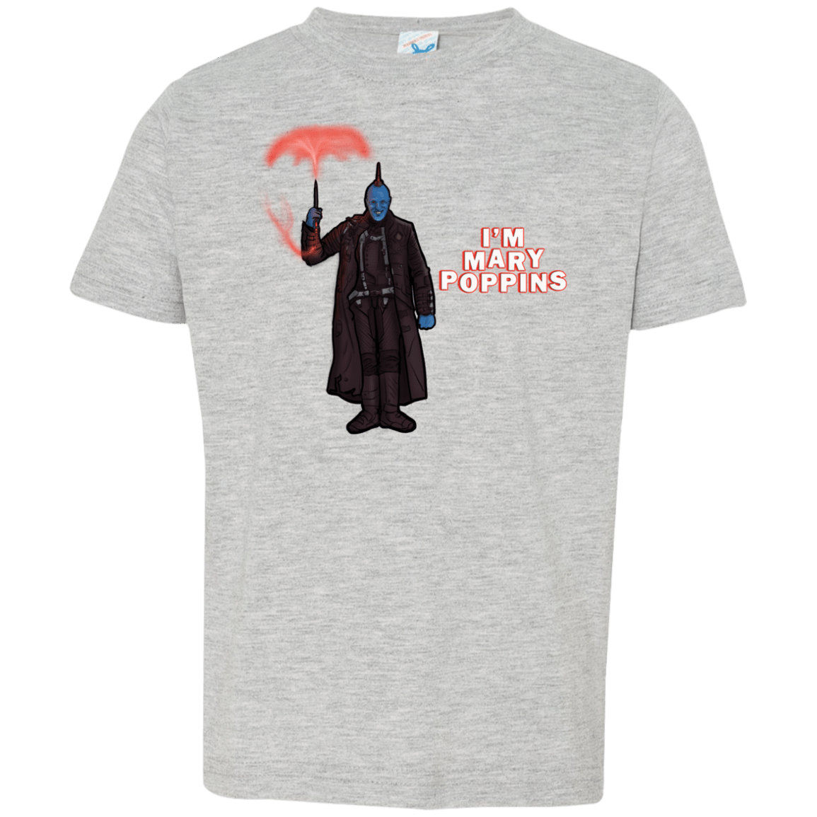 T-Shirts Heather Grey / 2T Yondu Poppins Toddler Premium T-Shirt