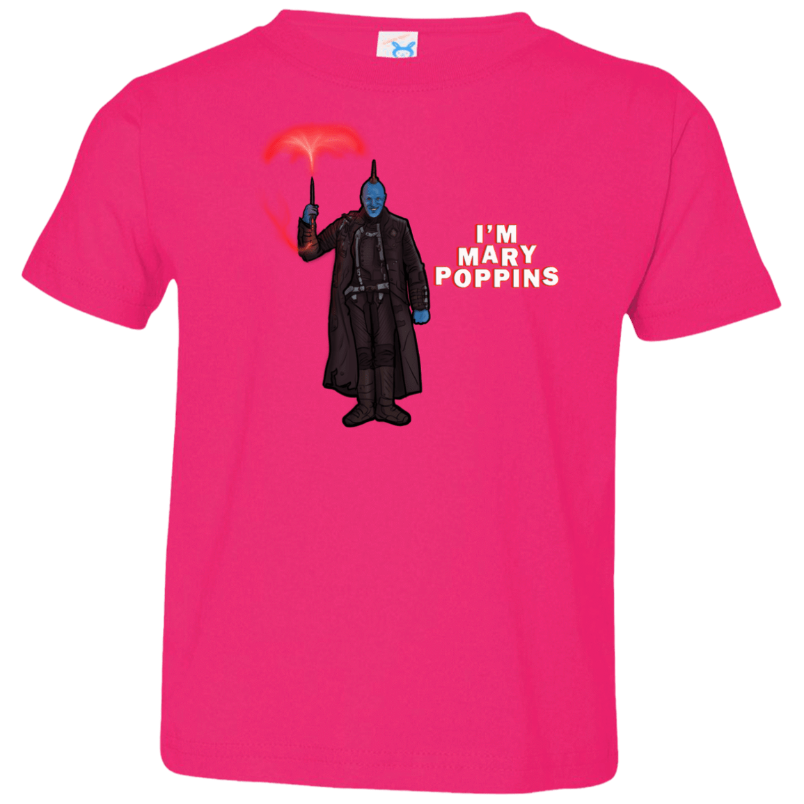 T-Shirts Hot Pink / 2T Yondu Poppins Toddler Premium T-Shirt