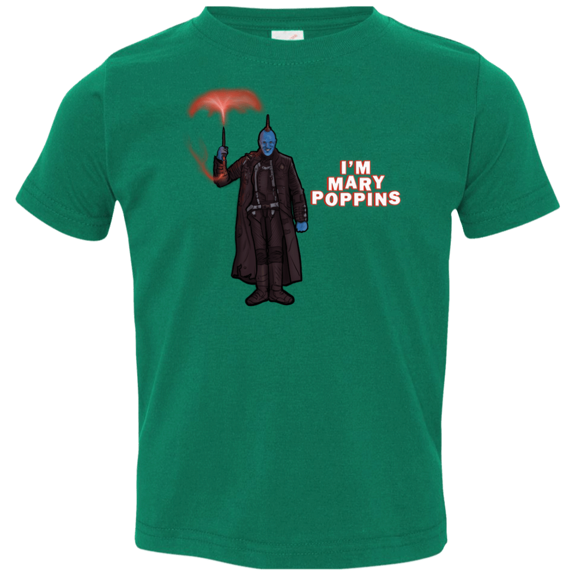 T-Shirts Kelly / 2T Yondu Poppins Toddler Premium T-Shirt