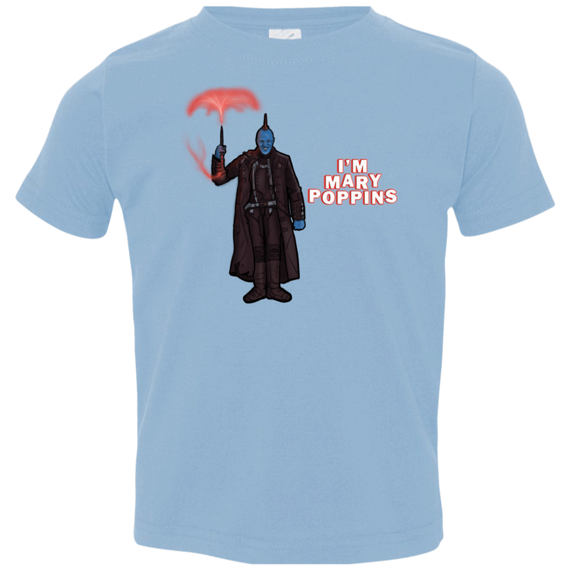T-Shirts Light Blue / 2T Yondu Poppins Toddler Premium T-Shirt