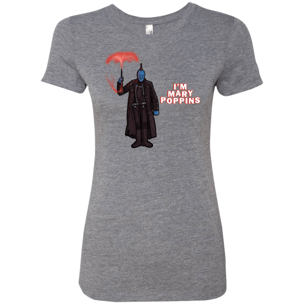 T-Shirts Premium Heather / S Yondu Poppins Women's Triblend T-Shirt