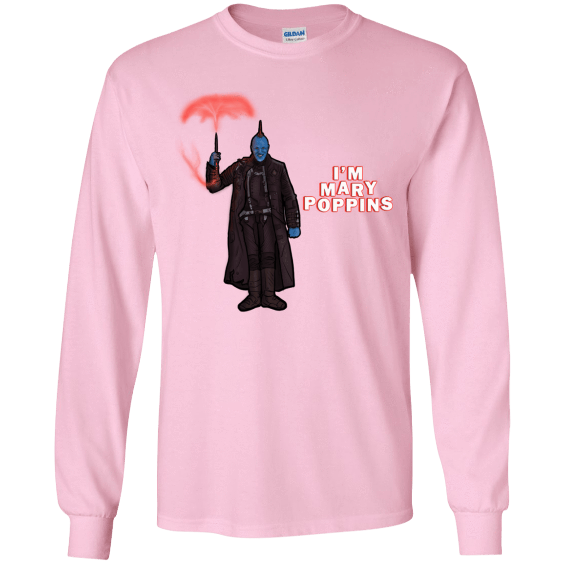 T-Shirts Light Pink / YS Yondu Poppins Youth Long Sleeve T-Shirt