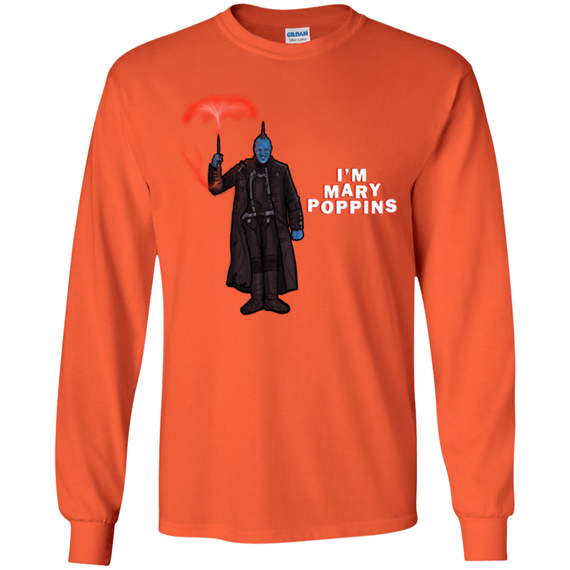 T-Shirts Orange / YS Yondu Poppins Youth Long Sleeve T-Shirt
