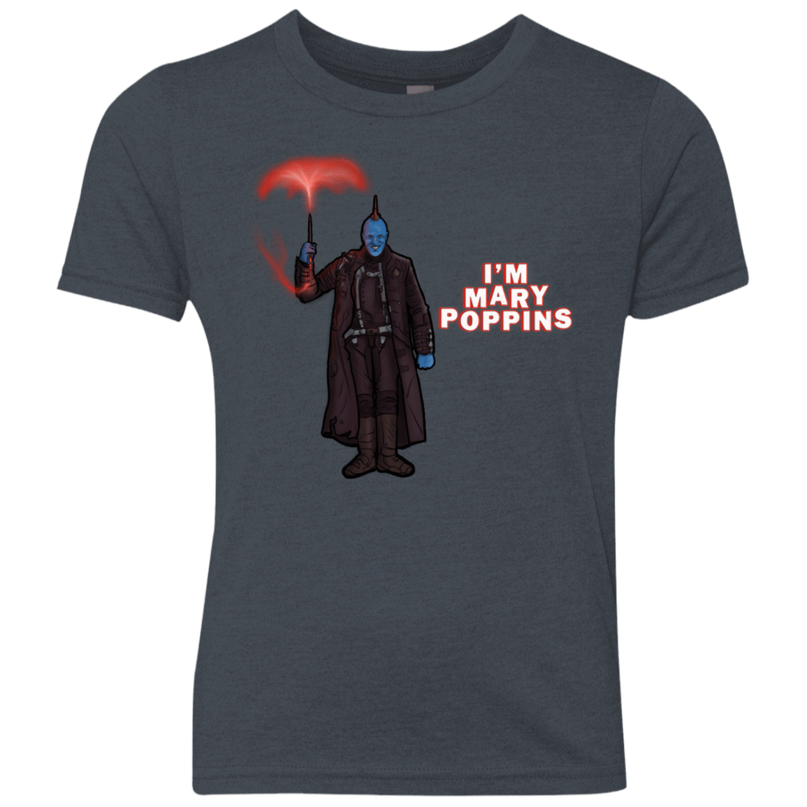 T-Shirts Vintage Navy / YXS Yondu Poppins Youth Triblend T-Shirt
