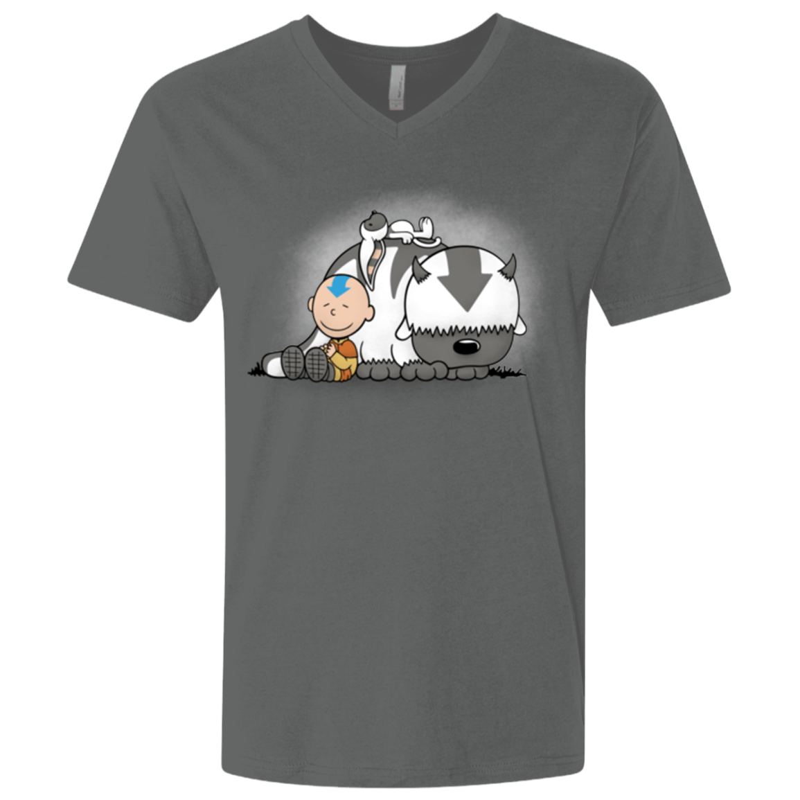 T-Shirts Heavy Metal / X-Small YOU ARROWHEAD Men's Premium V-Neck