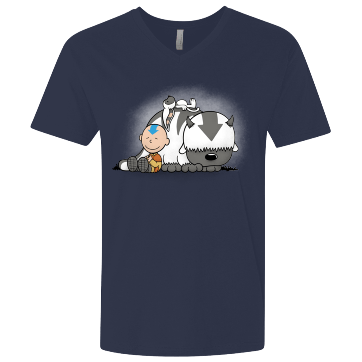 T-Shirts Midnight Navy / X-Small YOU ARROWHEAD Men's Premium V-Neck