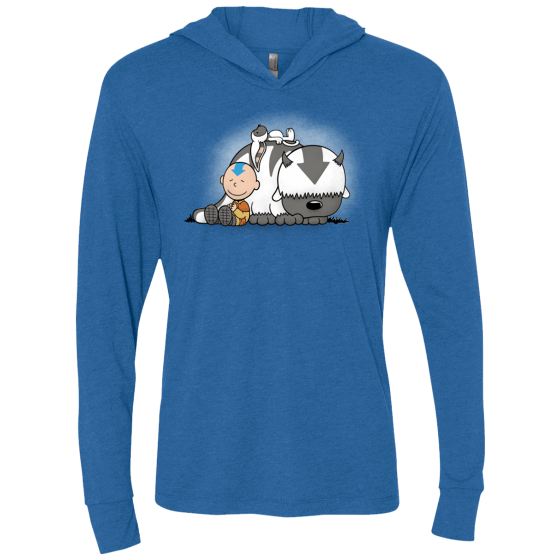 T-Shirts Vintage Royal / X-Small YOU ARROWHEAD Triblend Long Sleeve Hoodie Tee