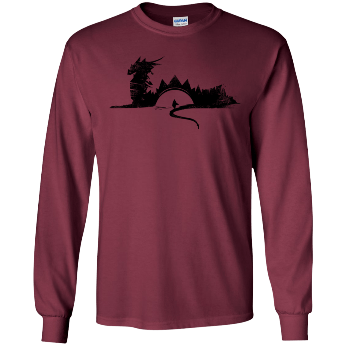 T-Shirts Maroon / S You Know Nuthin Men's Long Sleeve T-Shirt