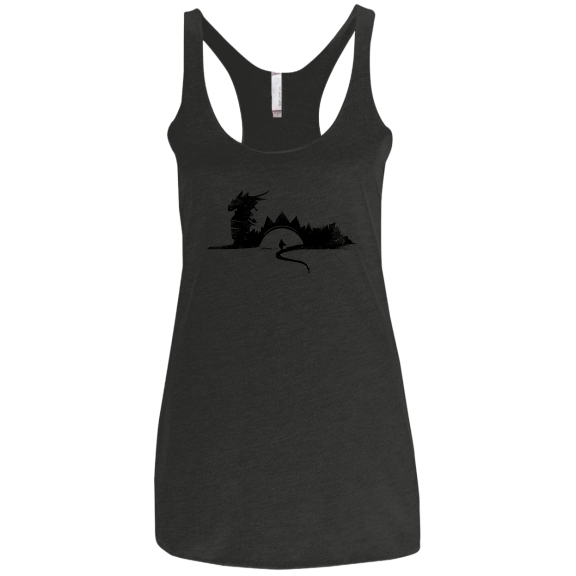 T-Shirts Vintage Black / X-Small You Know Nuthin Women's Triblend Racerback Tank
