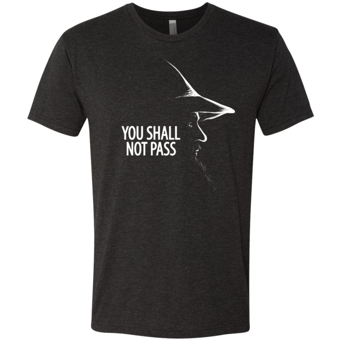 T-Shirts Vintage Black / Small YOU SHALL NOT PASS (2) Men's Triblend T-Shirt
