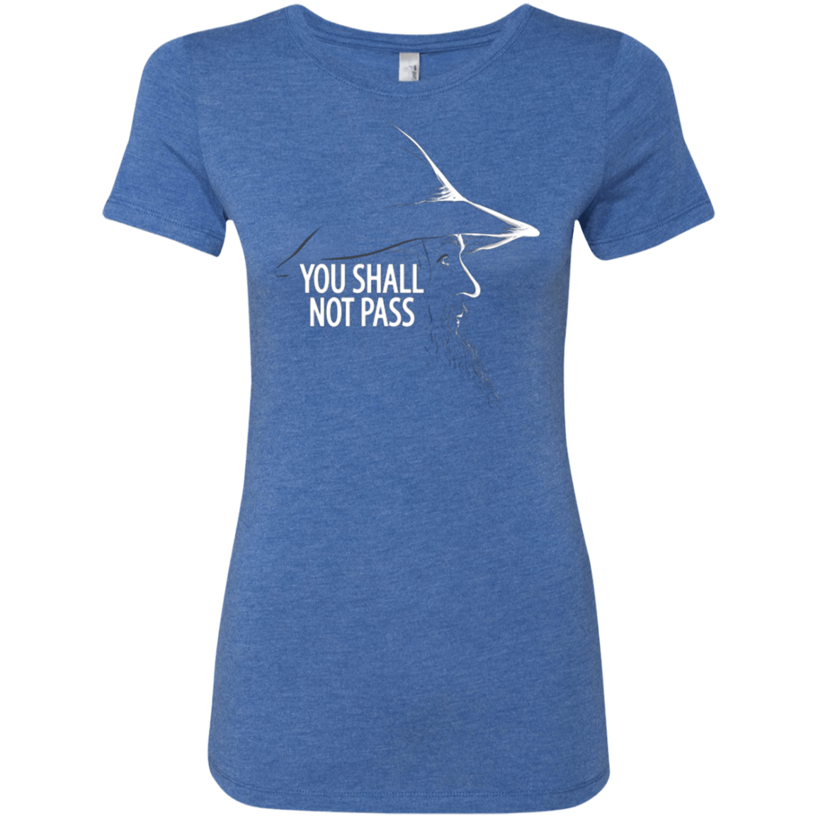T-Shirts Vintage Royal / Small YOU SHALL NOT PASS (2) Women's Triblend T-Shirt