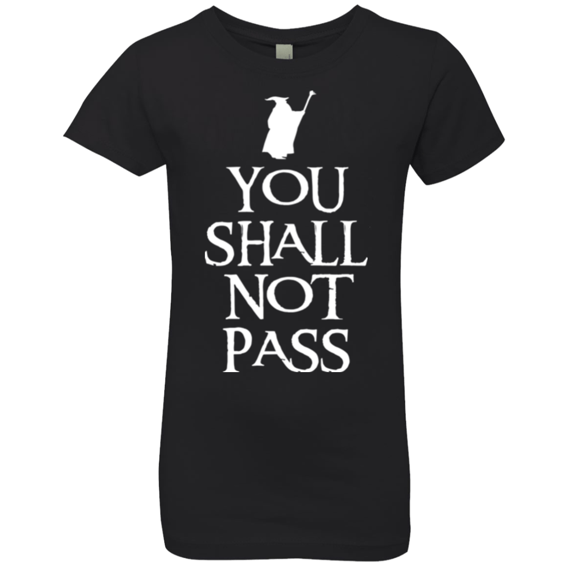 T-Shirts Black / YXS You shall not pass Girls Premium T-Shirt