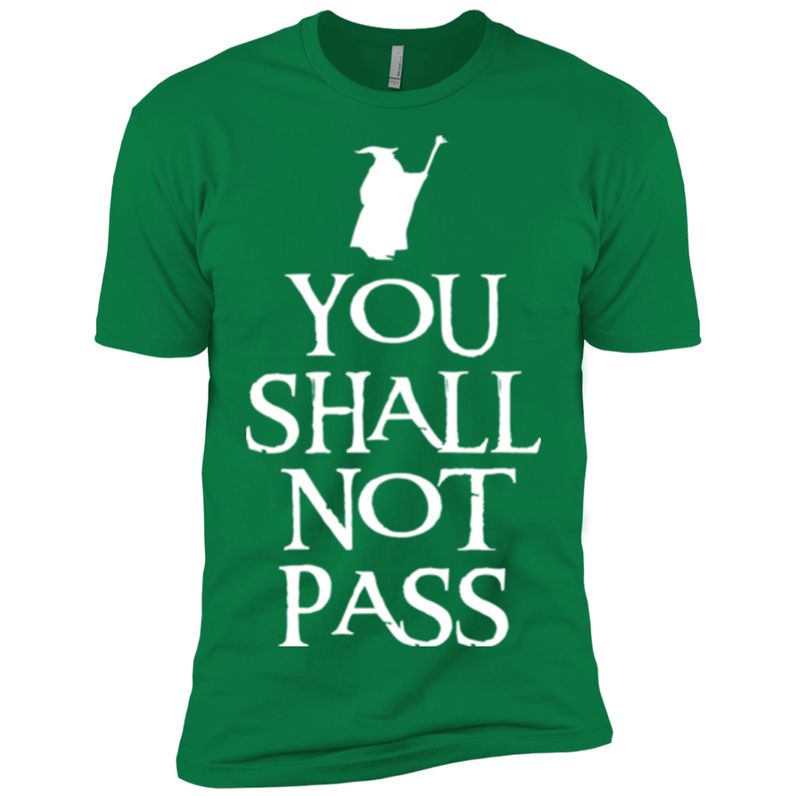 T-Shirts Kelly Green / X-Small You shall not pass Men's Premium T-Shirt