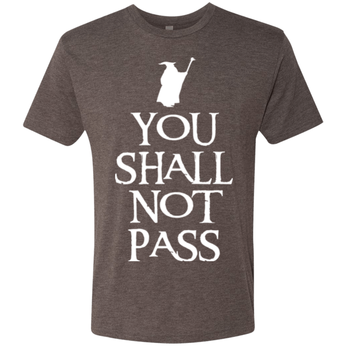 T-Shirts Macchiato / Small You shall not pass Men's Triblend T-Shirt