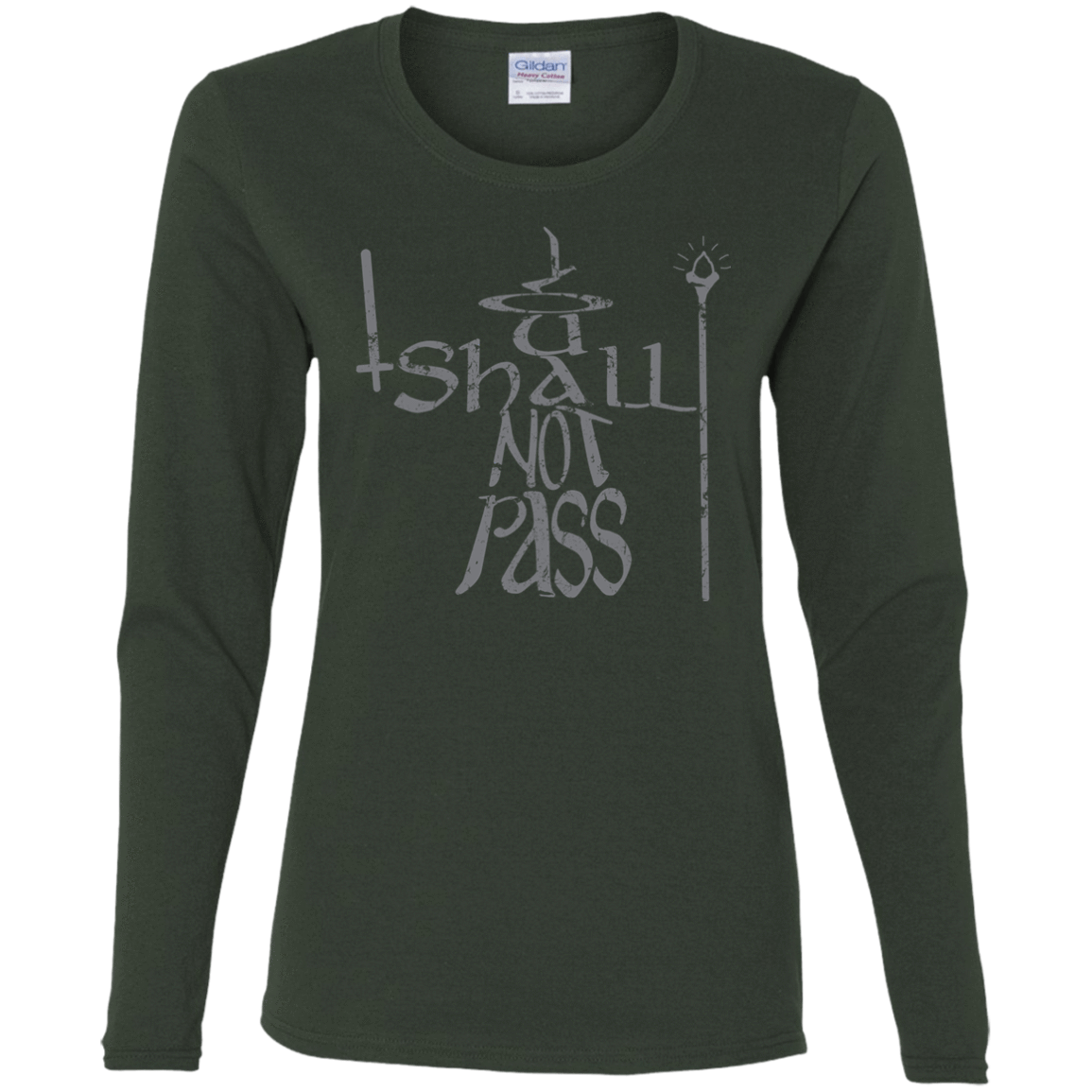 T-Shirts Forest / S You Shall Not Pass Women's Long Sleeve T-Shirt