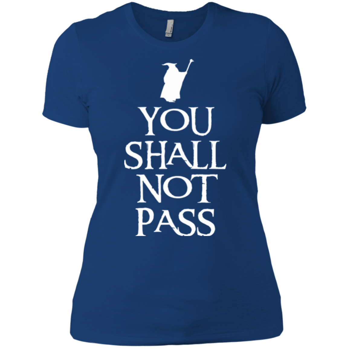 T-Shirts Royal / X-Small You shall not pass Women's Premium T-Shirt