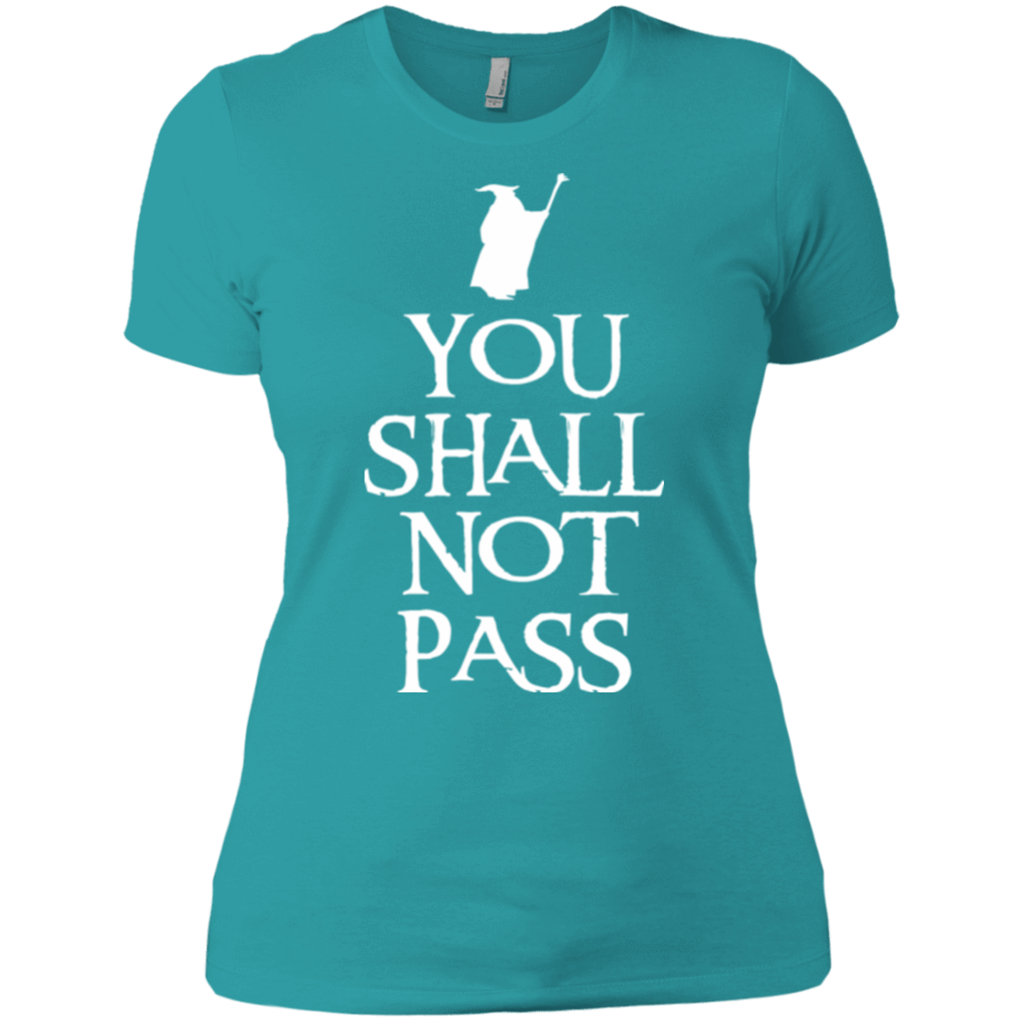 T-Shirts Tahiti Blue / X-Small You shall not pass Women's Premium T-Shirt