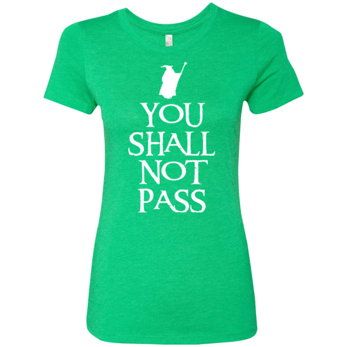 T-Shirts Envy / Small You shall not pass Women's Triblend T-Shirt