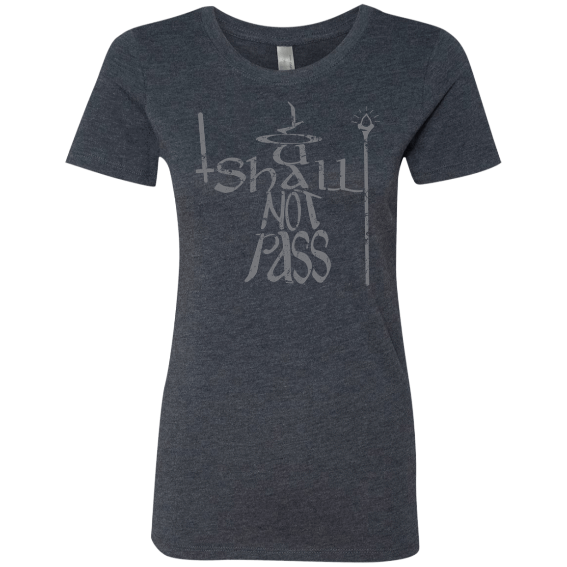 T-Shirts Vintage Navy / S You Shall Not Pass Women's Triblend T-Shirt
