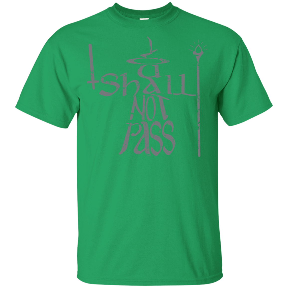 T-Shirts Irish Green / YXS You Shall Not Pass Youth T-Shirt