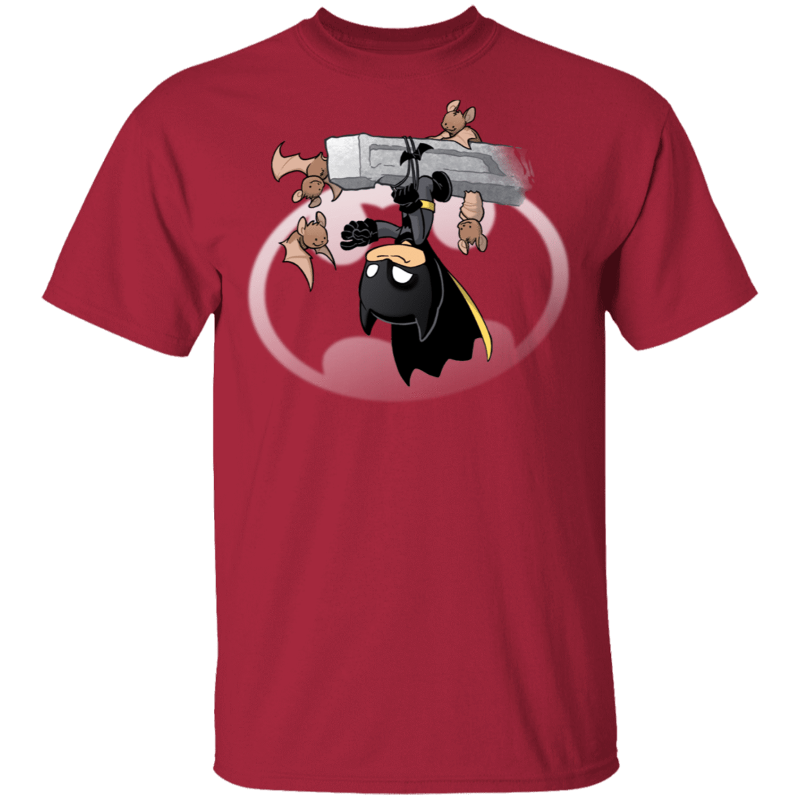 T-Shirts Cardinal / S Young Hero Batman T-Shirt